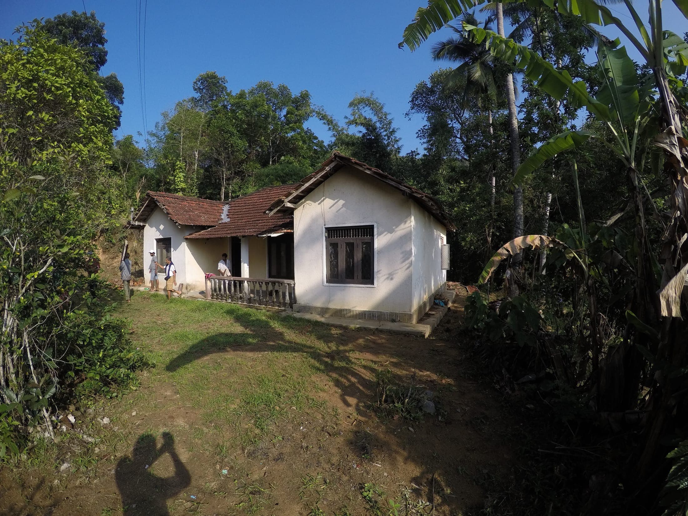 The original village house in 2016, before renovation